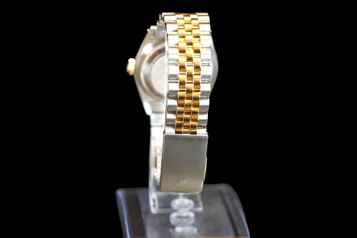 Rolex Datejust 36 Silver Roman Dial on Jubilee 16233