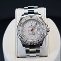 Rolex Yacht Master Platinum Dial on Oyster 16622