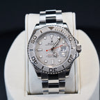 Rolex Yacht Master Platinum Dial on Oyster 16622