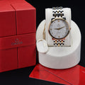 Omega De Ville Prestige Silver Roman Dial on Jubilee 424.20.37.20.02.001 Complete