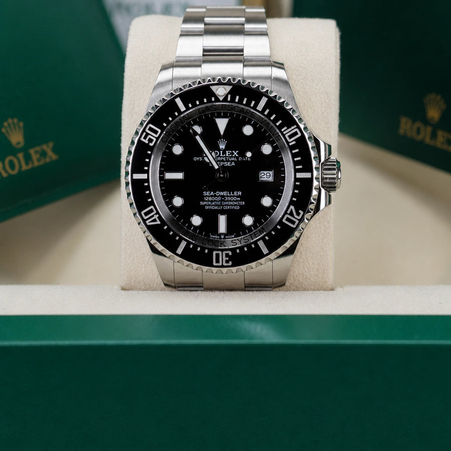 Rolex Sea-Dweller Deepsea Black Dial on Oyster 126660 Complete