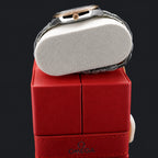 Omega De Ville Prestige Silver Roman Dial on Jubilee 424.20.37.20.02.001 Complete